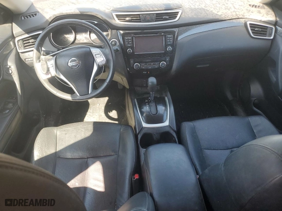 2015 Nissan Rogue SL with VIN 5N1AT2MVXFC863923, listed as a Copart auction lot 49902035 with 129,578 mi miles and Salvage Title. Bid and sale history available at carsss.com. Image 8.