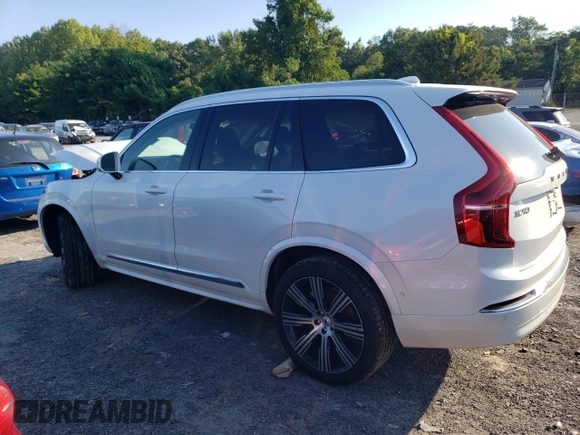 2024 Volvo XC90 Ultimate Bright Theme with VIN YV4062PFXR1211067, listed as a Copart auction lot 64887724 with 0 mi miles and Salvage Title. Bid and sale history available at carsss.com. Image 2.
