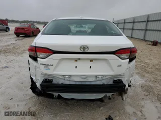 2021 Toyota Corolla LE with VIN 5YFEPMAE7MP251287, listed as a Copart auction lot 42204135 with 59,808 mi miles and Salvage Title. Bid and sale history available at carsss.com. Image 6.