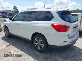 2019 Nissan Pathfinder SL with VIN 5N1DR2MN4KC596512, listed as a IAAI auction lot 42547862 with 231,367 mi miles and . Bid and sale history available at DreamBid. Image 3.