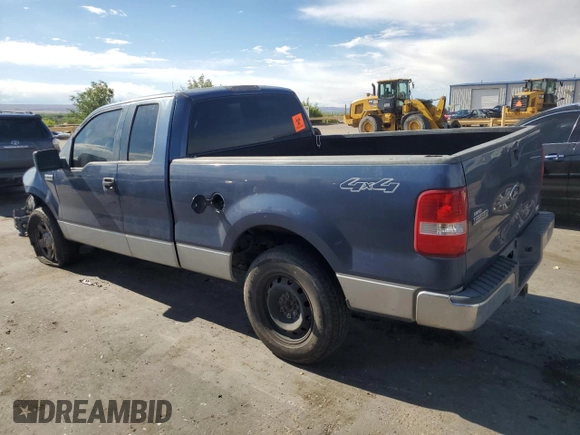 2005 Ford F-150 XLT with VIN 1FTPX145X5NA55054, listed as a Copart auction lot 56250845 with 260,876 mi miles and Salvage title. Bid and sale history available at DreamBid. Image 2.