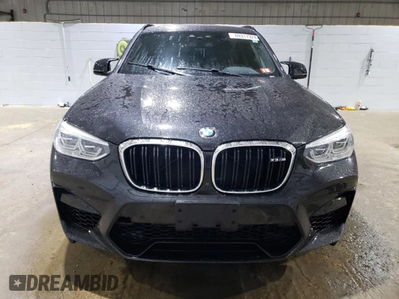 2020 BMW X3 M Competition with VIN 5YMTS0C08L9B65601, listed as a Copart auction lot 69317924 with 52,109 mi miles and Salvage Title. Bid and sale history available at carsss.com. Image 5.