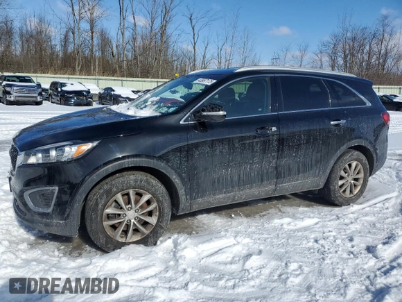 2016 Kia Sorento L with VIN 5XYPG4A36GG014466, listed as a Copart auction lot 43967175 with 88,452 mi miles and Salvage Title. Bid and sale history available at DreamBid. Image 1.