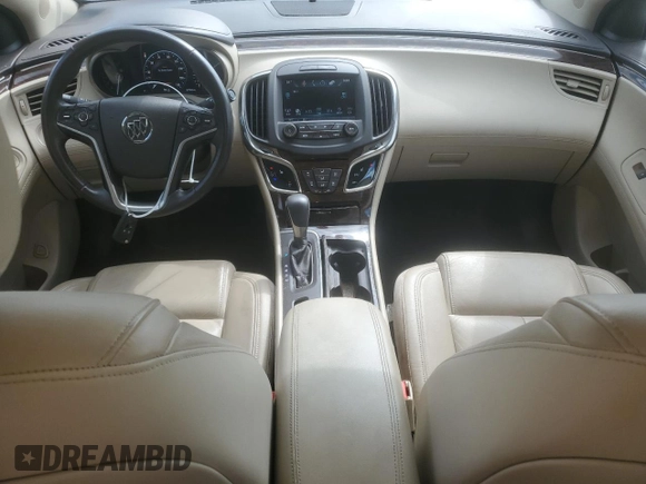 2016 Buick LaCrosse Leather with VIN 1G4GB5G31GF127395, listed as a Copart auction lot 60417175 with 87,506 mi miles and Salvage title. Bid and sale history available at DreamBid. Image 8.