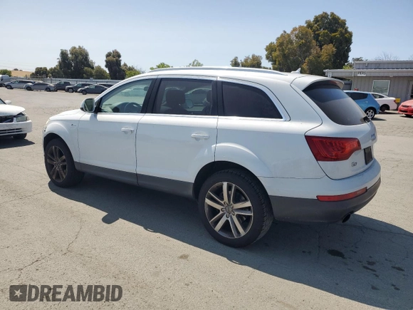 2013 Audi Q7 Premium Plus z VIN WA1LGAFE1DD008683, wystawiony jako Copart lot #60854845 z przebiegiem 132 433 mil mil oraz Szkoda całkowita • Salvage title. Historia ofert i sprzedaży dostępna na DreamBid. Obrazek 2.