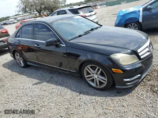 2012 Mercedes-Benz C-Class C 300 Sport with VIN WDDGF8BB4CR204865, listed as a Copart auction lot 53672245 with 135,038 mi miles and Non Repairable. Bid and sale history available at carsss.com. Image 4.
