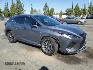 2020 Lexus RX with VIN 2T2YGMDA8LC054063, listed as a Copart auction lot 64370343 with 59,681 mi miles. Bid and sale history available at carsss.com. Image 4.