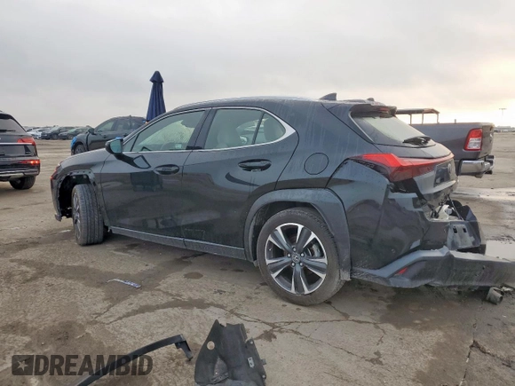 2020 Lexus UX 200 with VIN JTHX3JBH8L2021412, listed as a Copart auction lot 58896875 with 47,907 mi miles and Salvage title. Bid and sale history available at DreamBid. Image 2.