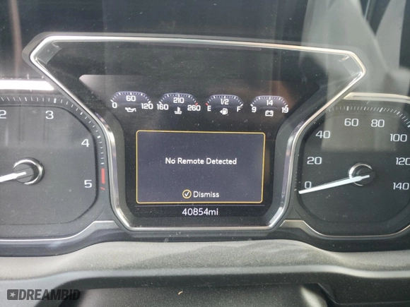 2020 GMC Sierra 2500HD Denali with VIN 1GT49REY6LF254601, listed as a Copart auction lot 54980833 with 40,854 mi miles and Salvage Title. Bid and sale history available at carsss.com. Image 9.