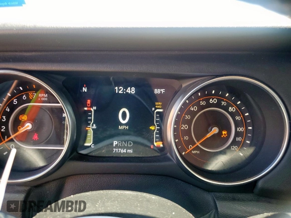 2020 Jeep Gladiator Overland z VIN 1C6HJTFG4LL106998, wystawiony jako Copart lot #62413585 z przebiegiem 71 764 mil mil oraz Szkoda całkowita • Salvage title. Historia ofert i sprzedaży dostępna na DreamBid. Obrazek 9.