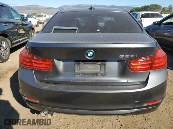 2014 BMW 3 Series 328i with VIN WBA3C1C58EK105802, listed as a Copart auction lot 86872704 with 161,548 mi miles and Clean title. Bid and sale history available at DreamBid. Image 6.