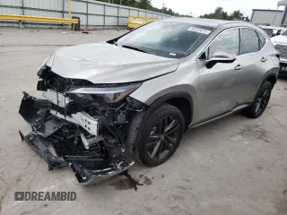 2022 Lexus NX with VIN JTJHKCFZ6N2004728, listed as a Copart auction lot 64253473 with 14,898 mi miles. Bid and sale history available at carsss.com. Image 1.