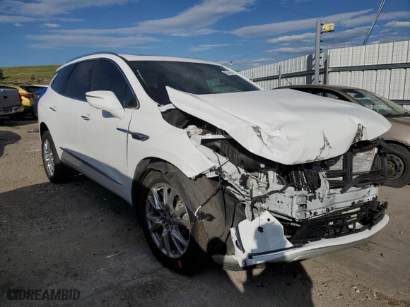 2023 Buick Enclave Premium with VIN 5GAEVBKW7PJ181480, listed as a Copart auction lot 57346244 with 14,170 mi miles and Salvage Title. Bid and sale history available at carsss.com. Image 4.