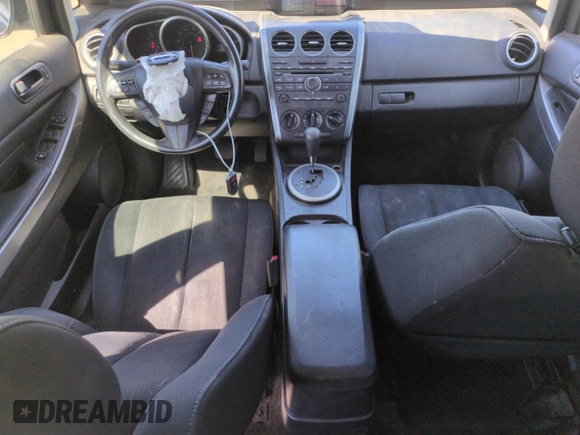 2011 Mazda CX-7 i SV with VIN JM3ER2A51B0354735, listed as a Copart auction lot 50057095 with 140,764 mi miles and Salvage Title. Bid and sale history available at carsss.com. Image 8.