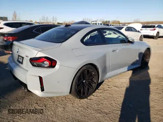 2025 BMW M2 z VIN 3MF23DM03S8F00757, wystawiony jako Copart lot #79146734 z przebiegiem 478 mil mil oraz Szkoda całkowita • Salvage title. Historia ofert i sprzedaży dostępna na DreamBid. Obrazek 3.