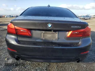 2019 BMW 5 Series 530e iPerformance with VIN WBAJA9C5XKB388307, listed as a Copart auction lot 49182735 with 73,819 mi miles and Salvage Title. Bid and sale history available at carsss.com. Image 6.
