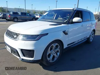 2018 Land Rover Range Rover Sport HSE with VIN SALWR2RV0JA196472, listed as a IAAI auction lot 41591320 with 99,235 mi miles. Bid and sale history available at carsss.com. Image 2.