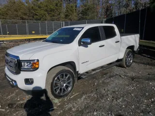 2020 GMC Canyon 4WD Denali with VIN 1GTG6EEN0L1240761, listed as a Copart auction lot 42572775 with 22,346 mi miles and Salvage Title. Bid and sale history available at carsss.com. Image 1.