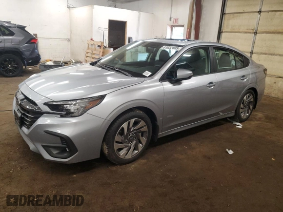 2025 Subaru Legacy Limited with VIN 4S3BWAN64S3021414, listed as a Copart auction lot 61032805 with 6 mi miles and Salvage title. Bid and sale history available at DreamBid. Image 1.