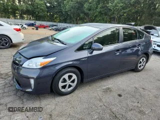 2014 Toyota Prius Four with VIN JTDKN3DU3E1739714, listed as a Copart auction lot 61570905 with 96,396 mi miles and Salvage title. Bid and sale history available at DreamBid. Image 1.