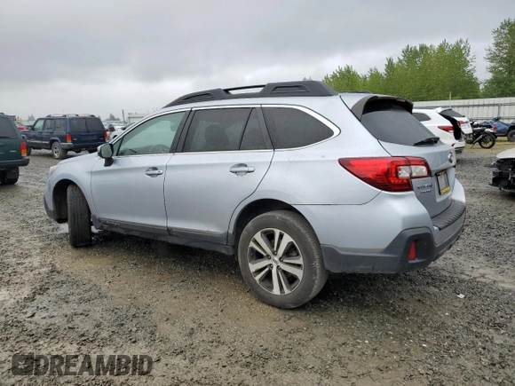 2019 Subaru Outback Limited with VIN 4S4BSANC2K3289665, listed as a Copart auction lot 54872125 with Not Provided miles and Salvage Title. Bid and sale history available at DreamBid. Image 2.