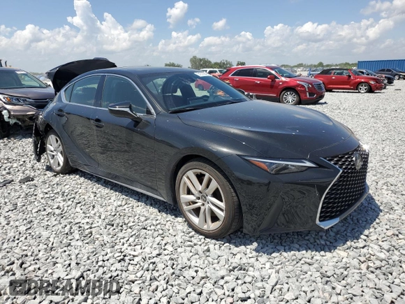 2024 Lexus IS 300 with VIN JTHCA1D20R5129432, listed as a Copart auction lot 51518945 with 8,182 mi miles and Salvage title. Bid and sale history available at DreamBid. Image 4.