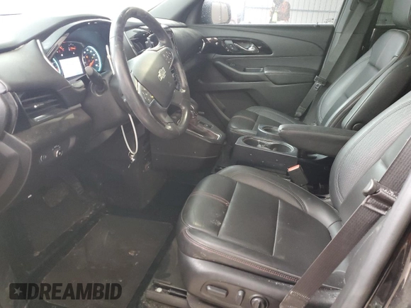 2022 Chevrolet Traverse RS with VIN 1GNERJKWXNJ107875, listed as a Copart auction lot 45517095 with 41,572 mi miles and Salvage title. Bid and sale history available at DreamBid. Image 7.