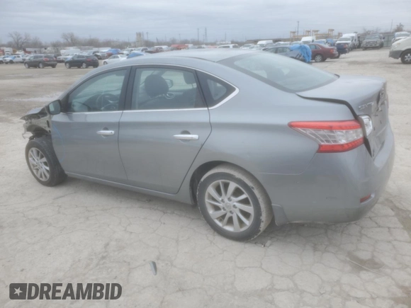 2013 Nissan Sentra S with VIN 3N1AB7AP7DL673642, listed as a Copart auction lot 44139595 with 179,149 mi miles and Salvage Title. Bid and sale history available at DreamBid. Image 2.