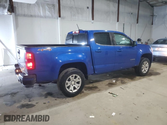 2019 Chevrolet Colorado 4WD LT with VIN 1GCGTCEN6K1137954, listed as a Copart auction lot 57060755 with 32,589 mi miles and Salvage title. Bid and sale history available at DreamBid. Image 3.