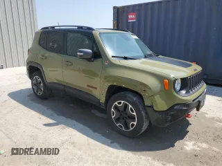 2015 Jeep Renegade Trailhawk with VIN ZACCJBCT7FPB90670, listed as a Copart auction lot 59345965 with 150,533 mi miles and Clean title. Bid and sale history available at DreamBid. Image 4.