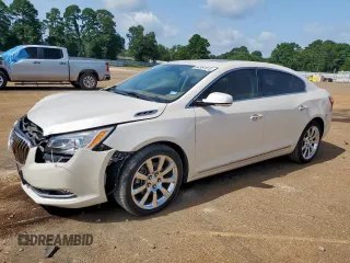 2014 Buick LaCrosse Premium I with VIN 1G4GD5G39EF183012, listed as a Copart auction lot 64397615 with 89,983 mi miles and Salvage title. Bid and sale history available at DreamBid. Image 1.