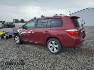 2010 Toyota Highlander Limited z VIN JTEDK3EH7A2152709, wystawiony jako Copart lot #65324325 z przebiegiem 167 807 mil mil oraz Szkoda całkowita • Salvage title. Historia ofert i sprzedaży dostępna na DreamBid. Obrazek 2.