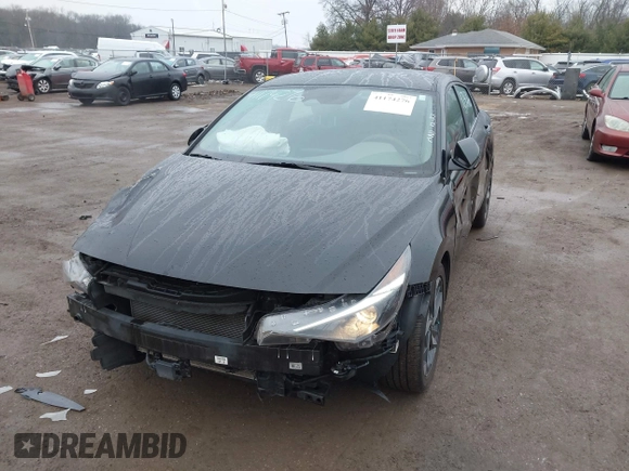 2023 Hyundai Elantra SEL with VIN KMHLS4AGXPU551660, listed as a IAAI auction lot 41174276 with 58,025 mi miles and . Bid and sale history available at DreamBid. Image 18.