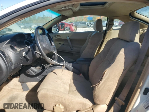 2001 Mitsubishi Eclipse GS with VIN 4A3AC44G61E145619, listed as a Copart auction lot 73569124 with 204,837 mi miles and Salvage Title. Bid and sale history available at carsss.com. Image 7.