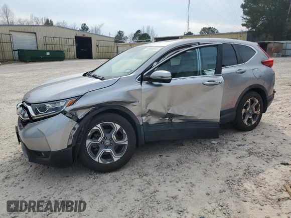 2019 Honda CR-V EX-L with VIN 5J6RW1H89KA021930, listed as a Copart auction lot 48809815 with 62,870 mi miles and Salvage Title. Bid and sale history available at carsss.com. Image 1.