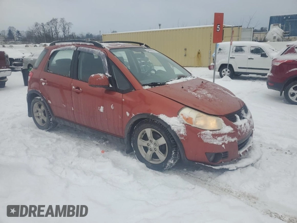 2011 Suzuki SX4 Crossover with VIN JS2YB5A3XB6300038, listed as a Copart auction lot 88800025 with 148,160 mi miles and Salvage Title. Bid and sale history available at carsss.com. Image 4.