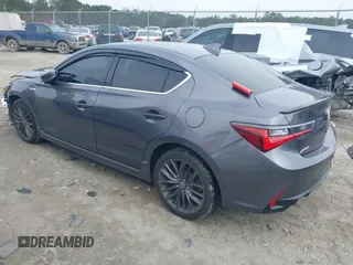 2019 Acura ILX w/Premium/A-Spec Pkg with VIN 19UDE2F8XKA003563, listed as a IAAI auction lot 41565914 with 49,960 mi miles. Bid and sale history available at carsss.com. Image 3.