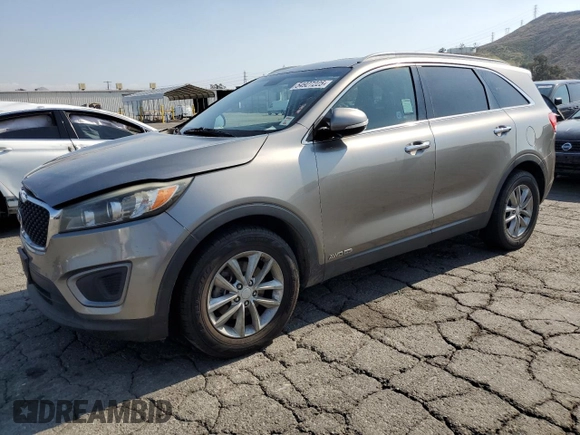 2016 Kia Sorento LX with VIN 5XYPGDA51GG061020, listed as a Copart auction lot 54927225 with 159,563 mi miles and Clean Title. Bid and sale history available at carsss.com. Image 1.