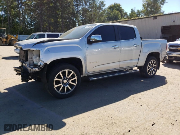 2017 GMC Canyon 4WD Denali with VIN 1GTP6EE13H1257638, listed as a Copart auction lot 72928154 with 126,675 mi miles and Salvage Title. Bid and sale history available at carsss.com. Image 1.