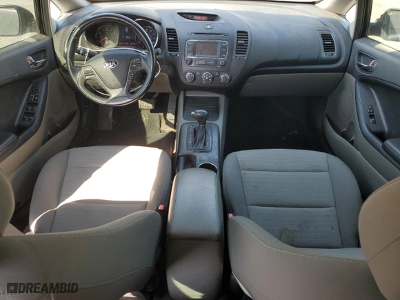 2014 Kia Forte EX with VIN KNAFX4A80E5105856, listed as a Copart auction lot 50888145 with 128,896 mi miles and Clean Title. Bid and sale history available at carsss.com. Image 8.