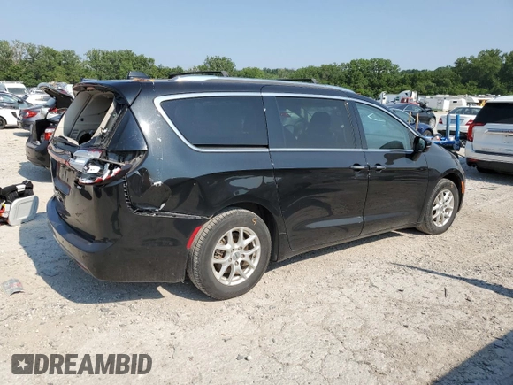 2021 Chrysler Pacifica Touring L with VIN 2C4RC1BG0MR532357, listed as a Copart auction lot 59921445 with Not provided miles and Salvage title. Bid and sale history available at DreamBid. Image 3.