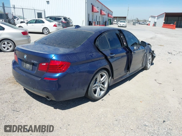 2016 BMW 5 Series 535i with VIN WBA5B1C59GG131990, listed as a IAAI auction lot 41789144 with 56,326 mi miles and . Bid and sale history available at DreamBid. Image 4.