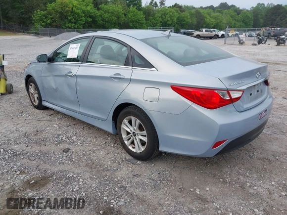 2014 Hyundai Sonata GLS with VIN 5NPEB4AC4EH857304, listed as a IAAI auction lot 42092407 with 139,363 mi miles and . Bid and sale history available at carsss.com. Image 3.
