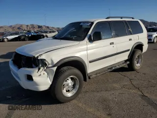 2002 Mitsubishi Montero Sport ES with VIN JA4LS21H92J060552, listed as a Copart auction lot 73682344 with 137,741 mi miles and Salvage Title. Bid and sale history available at carsss.com. Image 1.