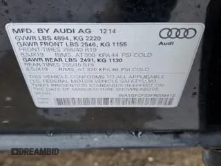 2015 Audi Q3 2.0T Prestige with VIN WA1GFCFS3FR009412, listed as a Copart auction lot 73237582 with 34,842 mi miles. Bid and sale history available at carsss.com. Image 12.