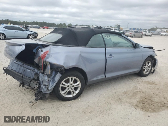 2007 Toyota Solara SE with VIN 4T1FA38P97U116189, listed as a Copart auction lot 76848934 with 144,500 mi miles and Salvage Title. Bid and sale history available at DreamBid. Image 3.