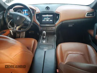 2017 Maserati Ghibli S Q4 with VIN ZAM57RTA0H1213655, listed as a Copart auction lot 40513464 with 125,713 mi miles. Bid and sale history available at carsss.com. Image 8.