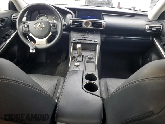 2015 Lexus IS 250 with VIN JTHCF1D25F5019361, listed as a Copart auction lot 61083175 with 99,624 mi miles and Salvage title. Bid and sale history available at DreamBid. Image 8.