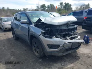 2020 Jeep Compass Latitude with VIN 3C4NJDBB1LT127856, listed as a IAAI auction lot 41867905 with 90,468 mi miles. Bid and sale history available at carsss.com. Image 13.