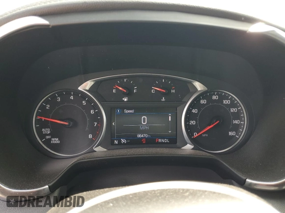 2020 Chevrolet Blazer LT with VIN 3GNKBHRS8LS680921, listed as a Copart auction lot 60853565 with 86,470 mi miles and Non repairable. Bid and sale history available at DreamBid. Image 9.